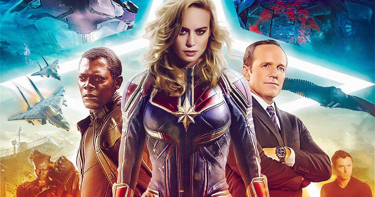 Captain Marvel Reshoot Photos Show Brie Larson Going Back to Work