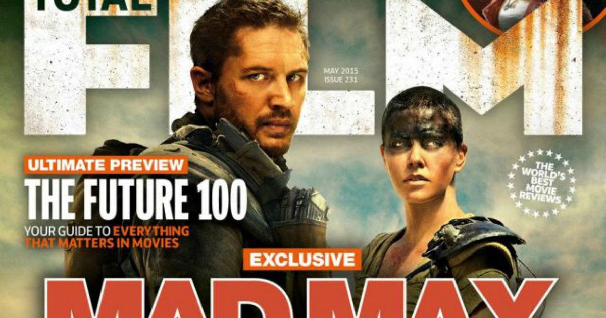 Mad Max: Fury Road Magazine Cover with Hardy &amp; Theron