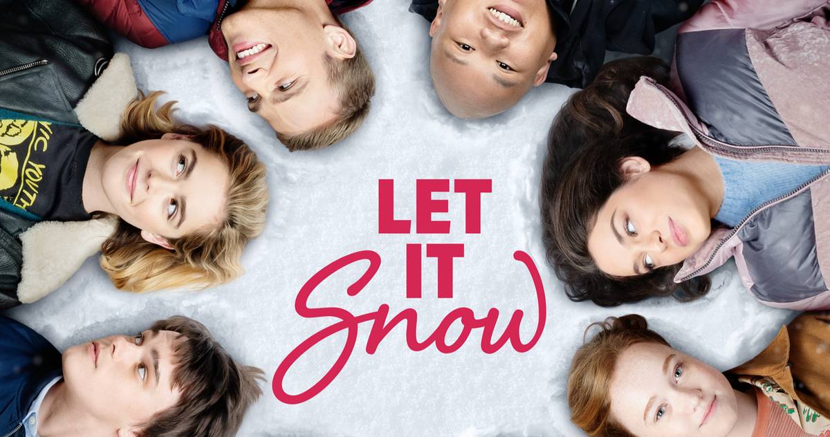 Пусть идет. Let it Snow фильм Нетфликс. Пусть идёт снег фильм. Пусть идет снег Митчелл Хоуп. Пускай идет снег.