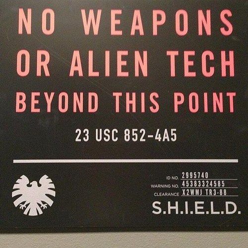 Marvel's S.H.I.E.L.D. Set Photo Bans All Weapons and Alien Tech