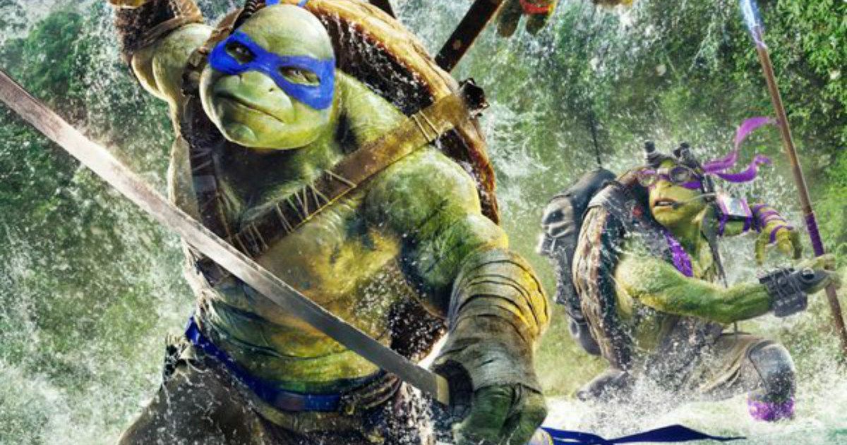 The Ninja Turtles Make a Splash in New TMNT 2 Character Posters