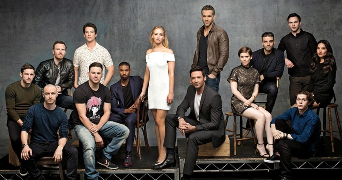 X-Men, Deadpool &amp; Fantastic Four Join Forces in Cast Photo