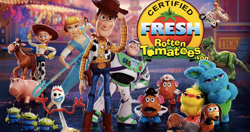 Toy Story 4 Earns Perfect 100% Fresh Rotten Tomatoes Score
