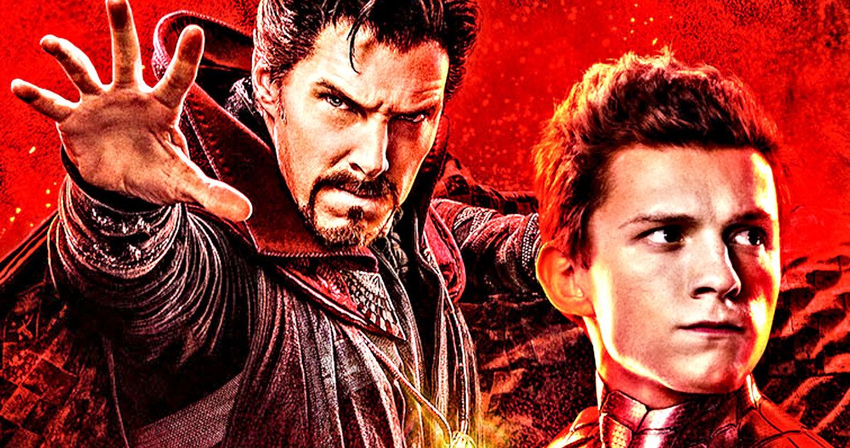 Early Infinity War Art Has Spider-Man &amp; Doctor Strange Fighting Outriders