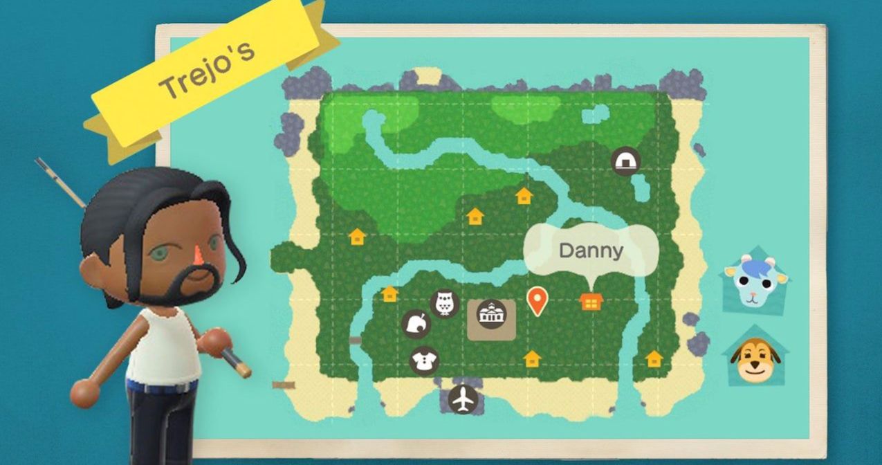 Animal Crossing Fan Danny Trejo Offers Tour of His New Horizons Island