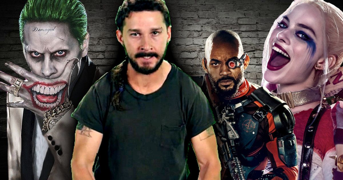 Shia LaBeouf Lost Out on Suicide Squad Role for Being Too Crazy