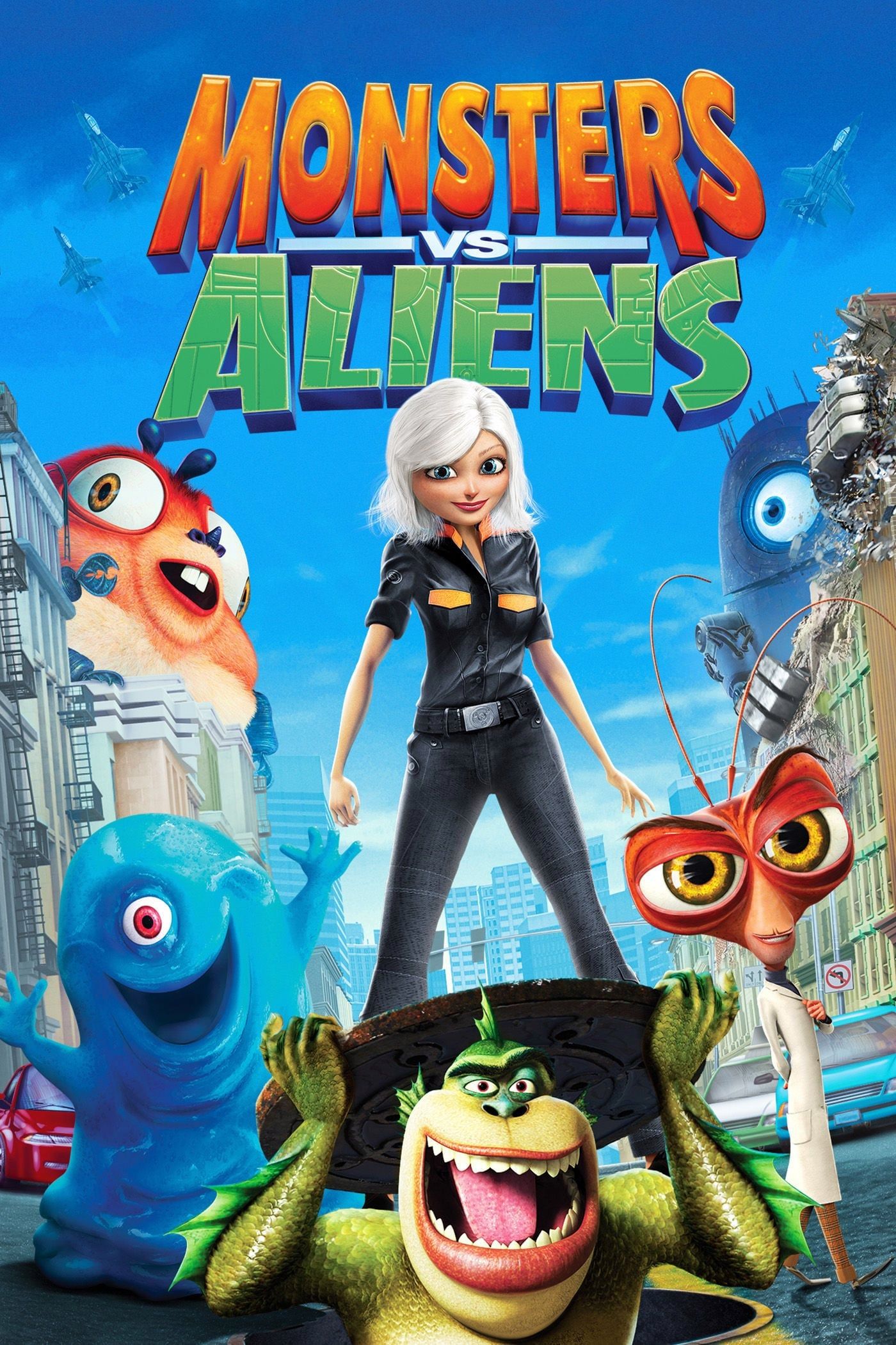 Monsters vs. Aliens (2009) MovieWeb