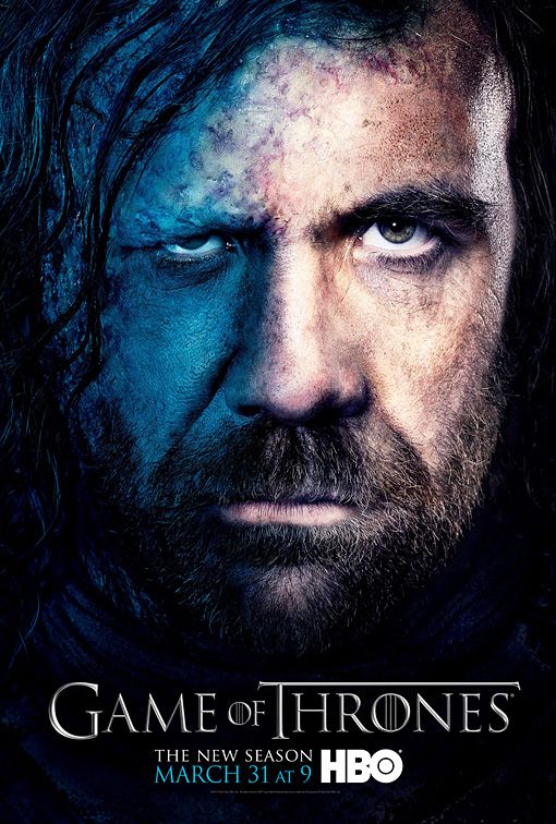 Game of Thrones Sandor 'The Hound' Clegane Character Poster
