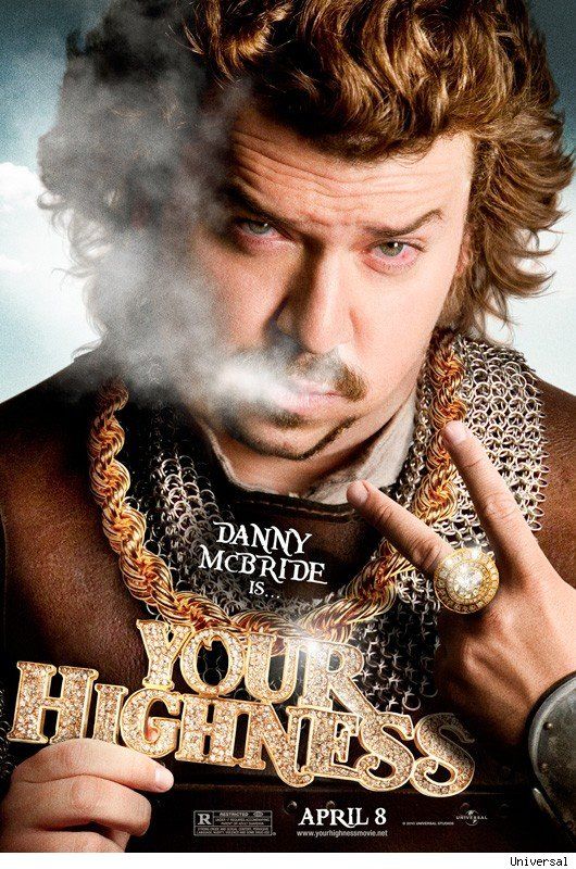 Your Highness Danny McBride Character Poster