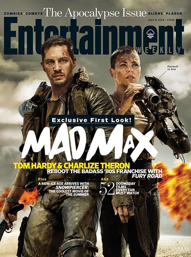 Mad Max Fury Road EW Magazine Cover