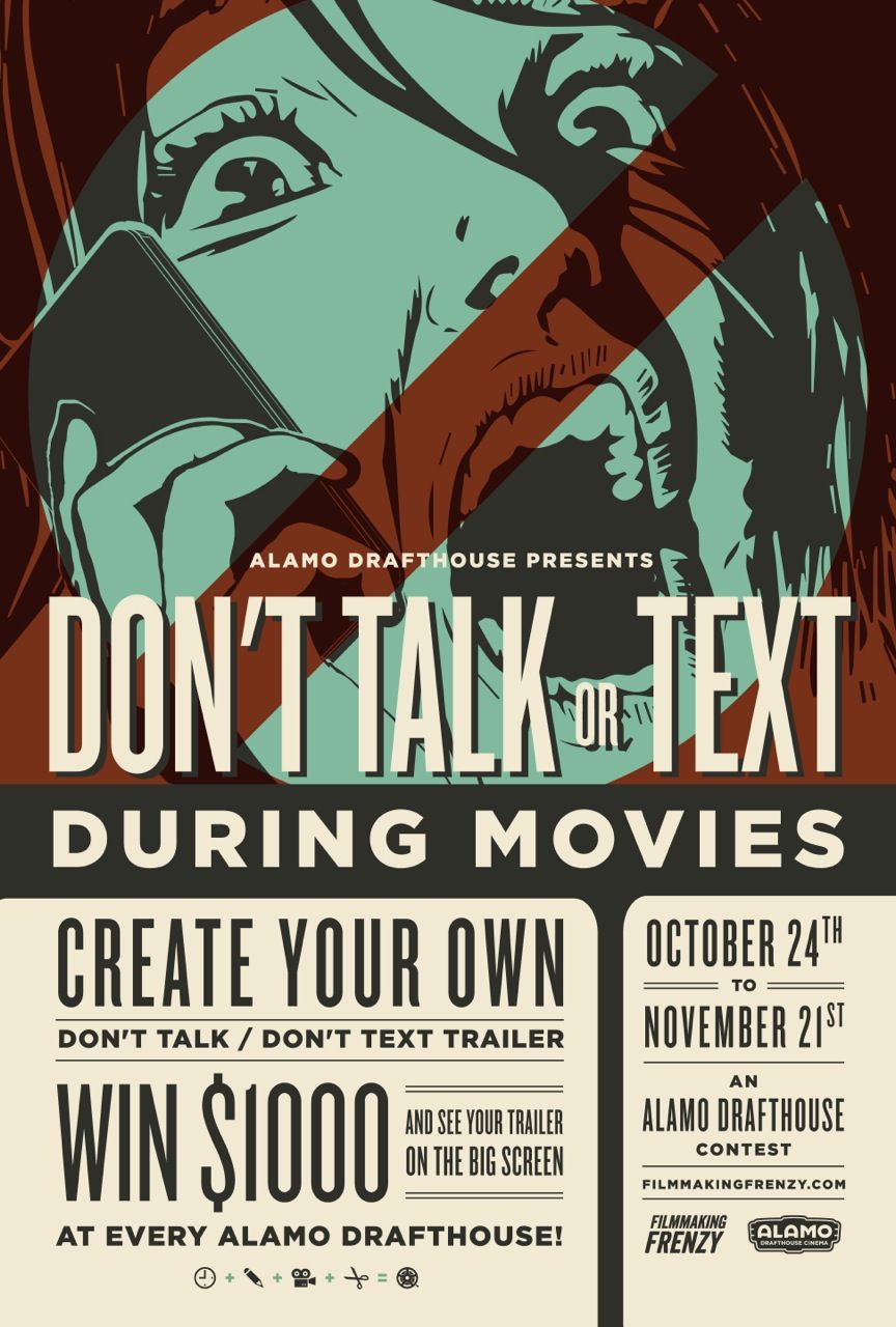 Don't Talk or Text Filmmaking Frenzy Poster