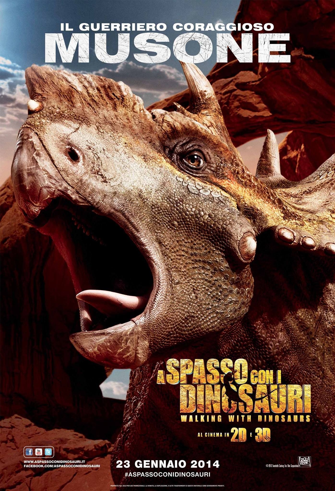 Musone Walking With Dinosaurs Poster