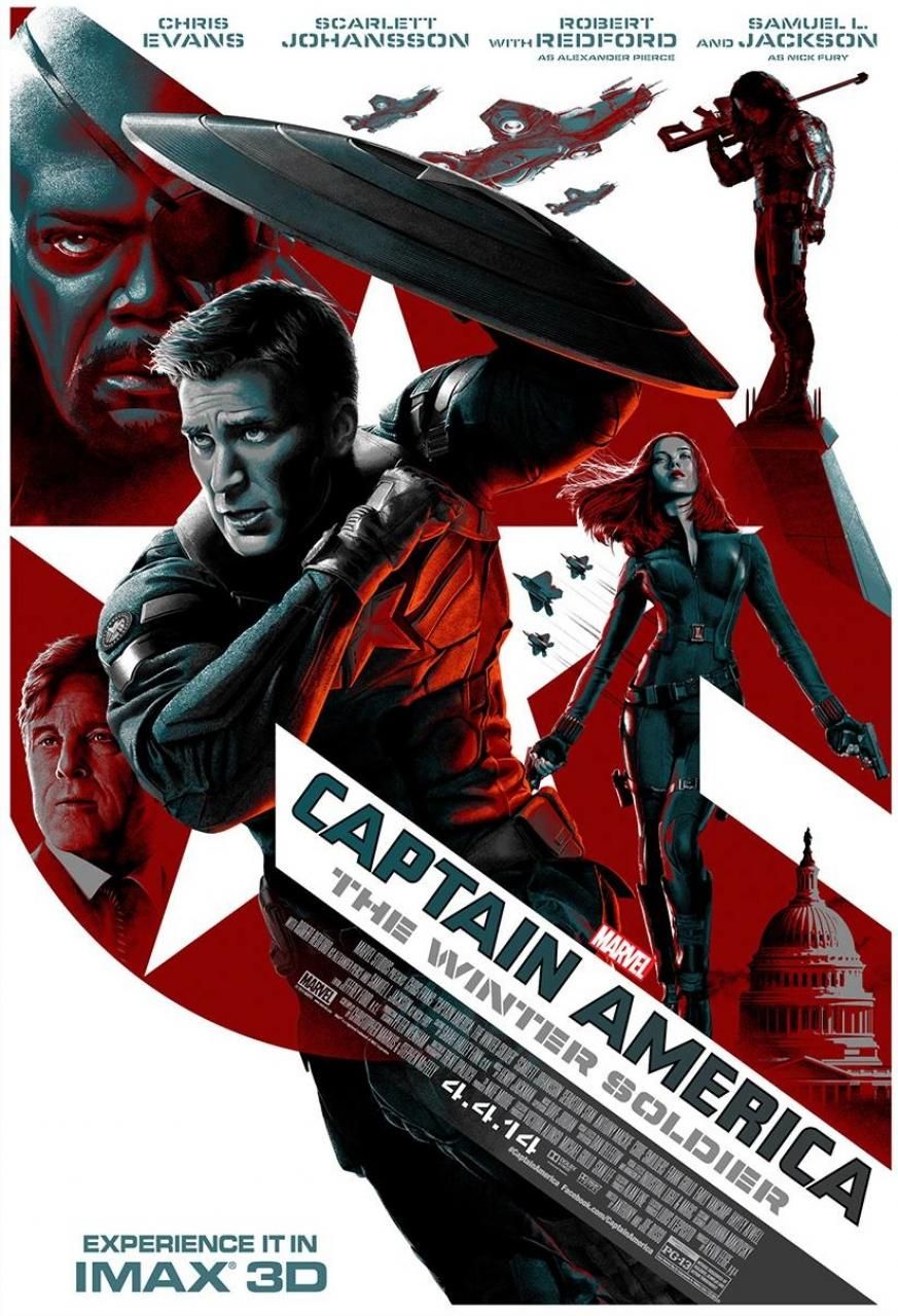 Captain America Winter Soldier IMAX Poster