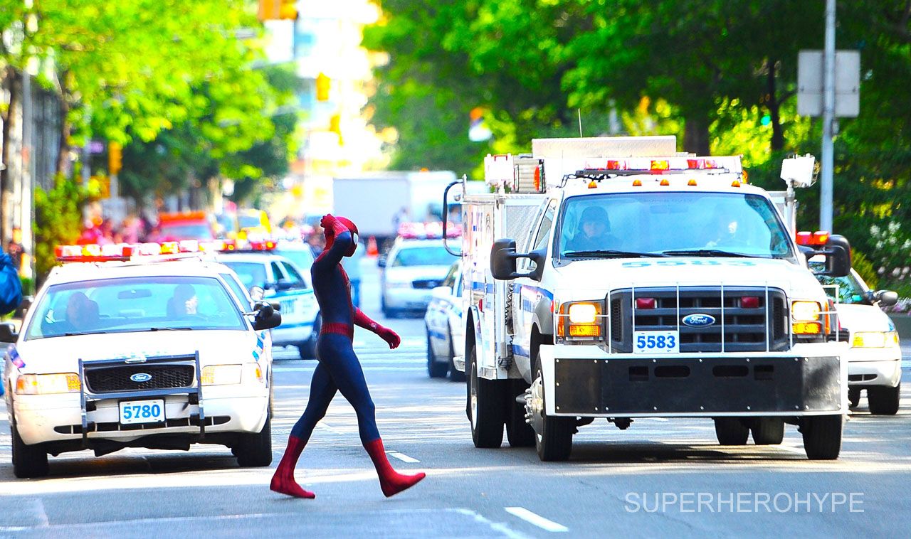 The Amazing Spider-man 2 On Set #4