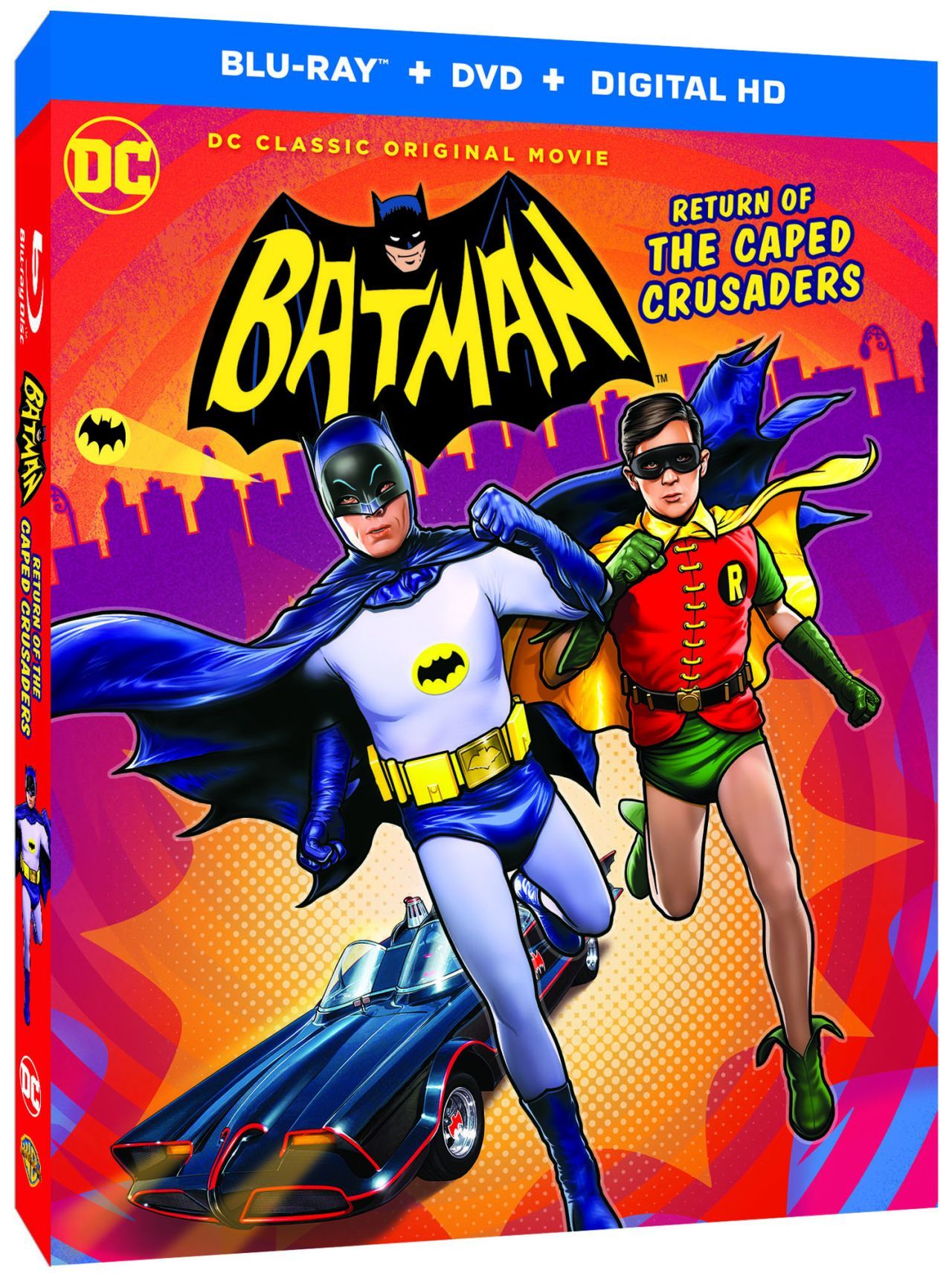 Batman: Return of the Caped Crusaders Blu-ray Artwork