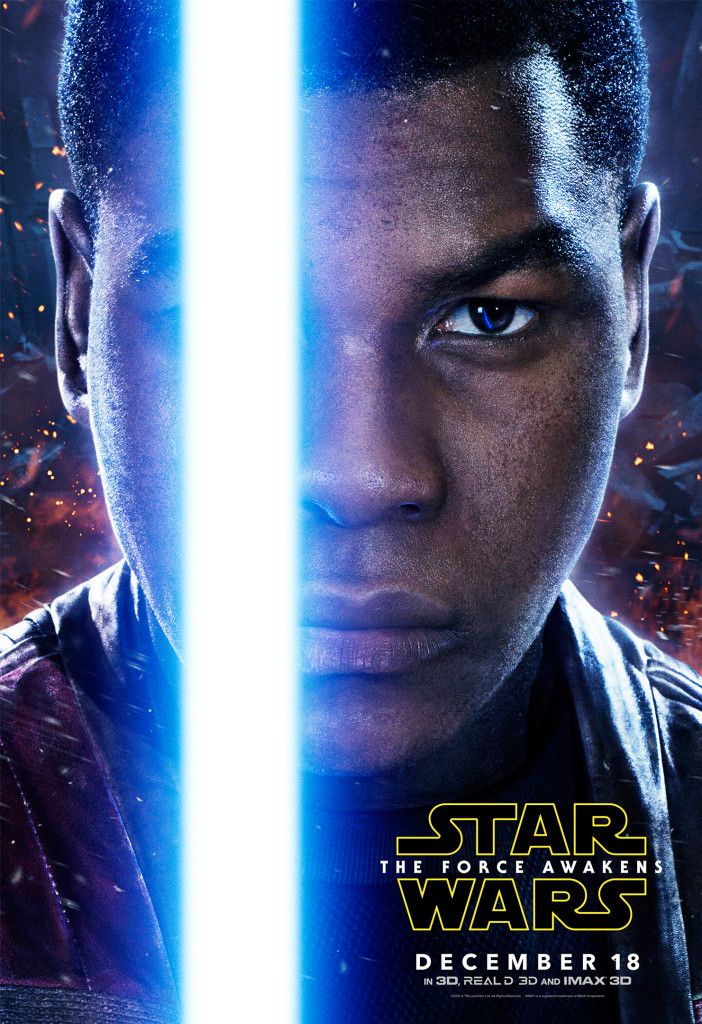 Star Wars 7 Character Poster Finn