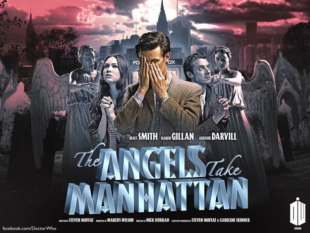 Doctor Who The Angels Take Manhattan Promo Art