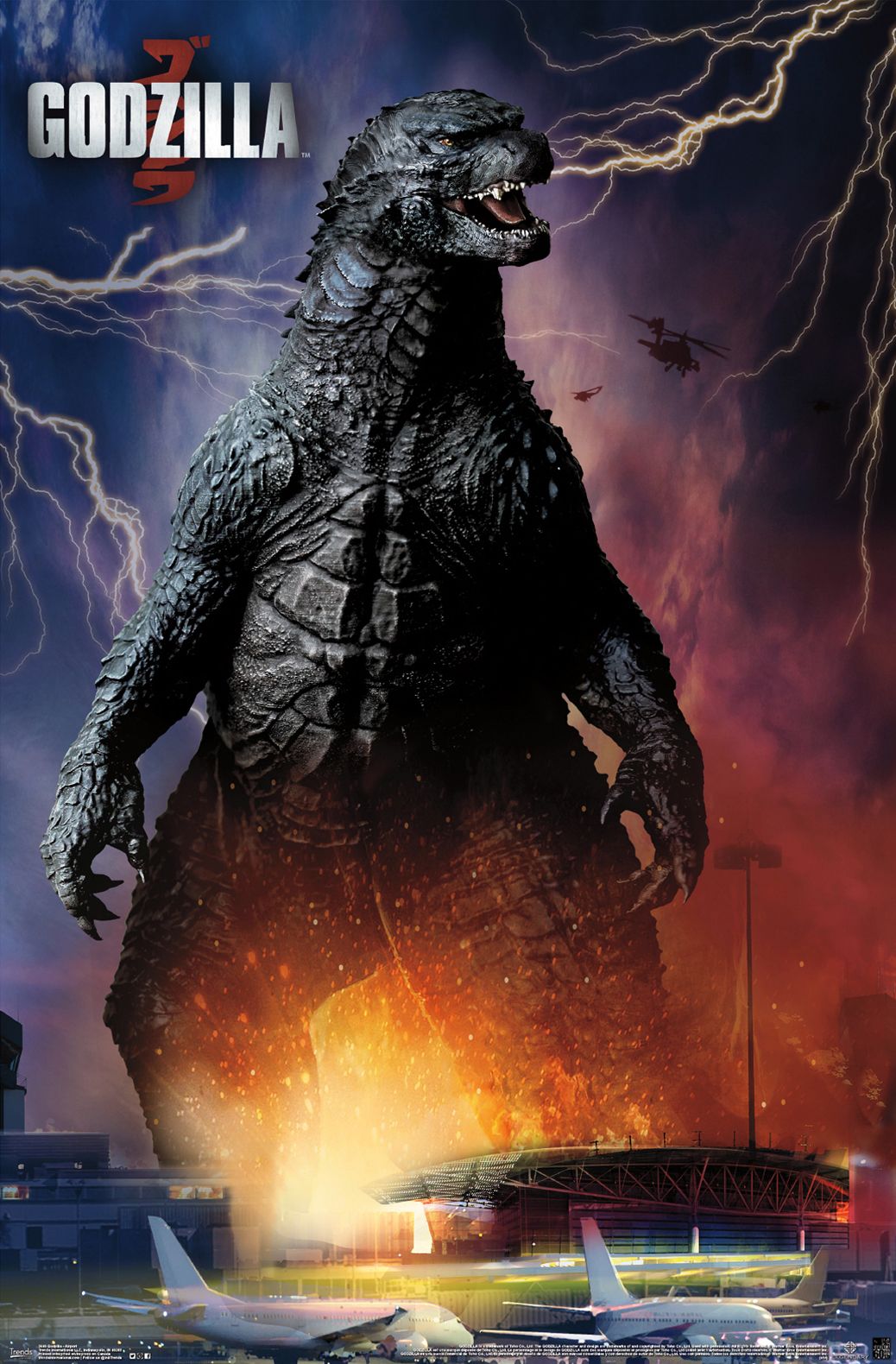 Godzilla Wall Poster 1