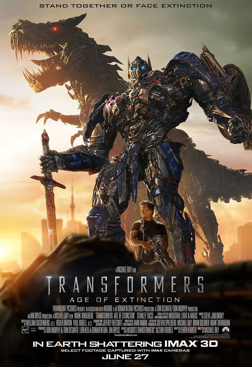 Transformers: Age of Extinction International Poster 3