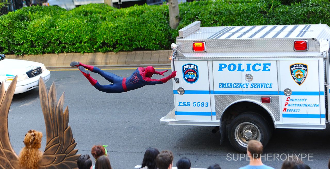 The Amazing Spider-man 2 On Set #8