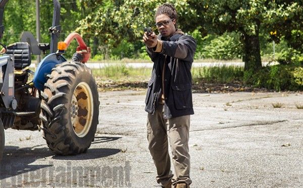 The Walking Dead Season 6 Corey Hawkins Photo
