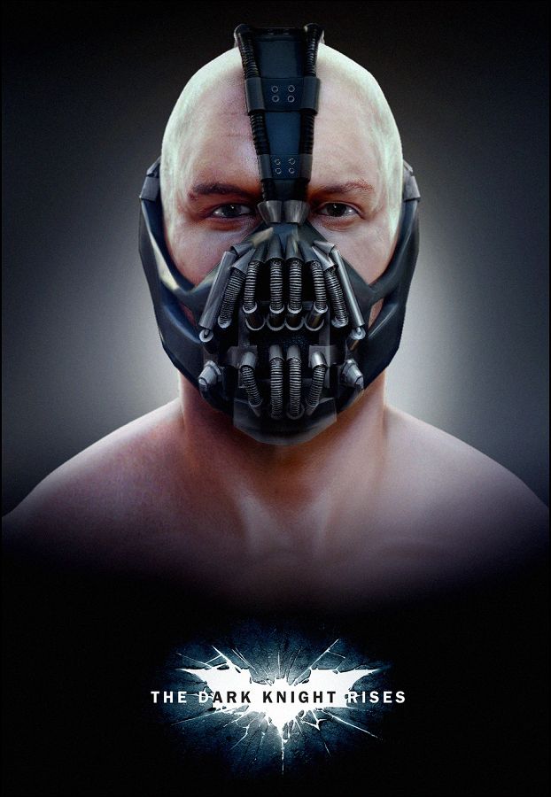 The Dark Knight Rises Bane Fan Poster