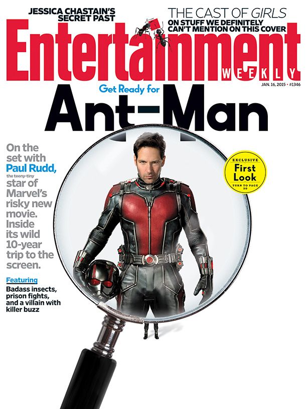 Ant-Man EW Magazine Cover