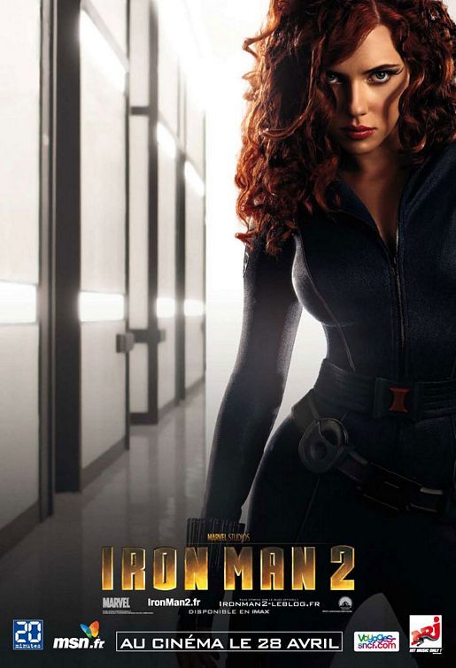 Iron Man 2 Black Widow Character Poster