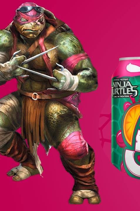 Teenage Mutant Ninja Turtles Cursh Soda Promo #2