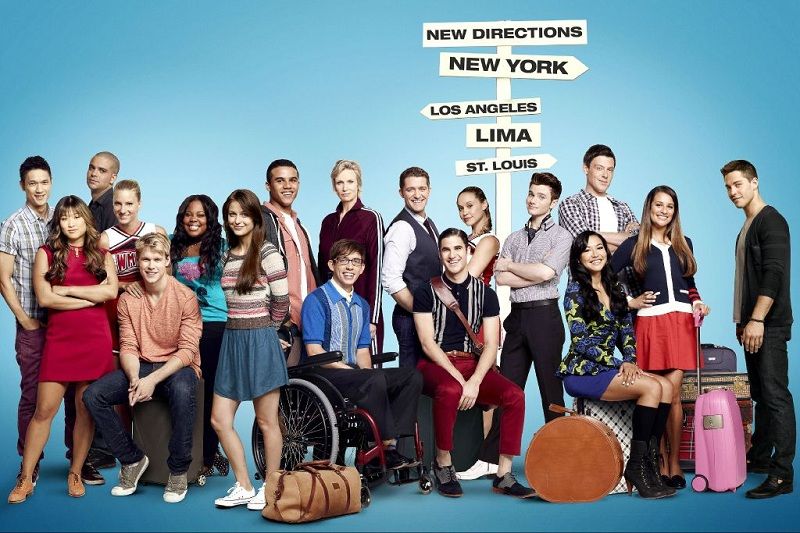 Glee Season 4 Promo Art Cast