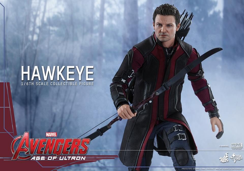 Avengers 2 Hawkeye Hot Toys Action Figure 1