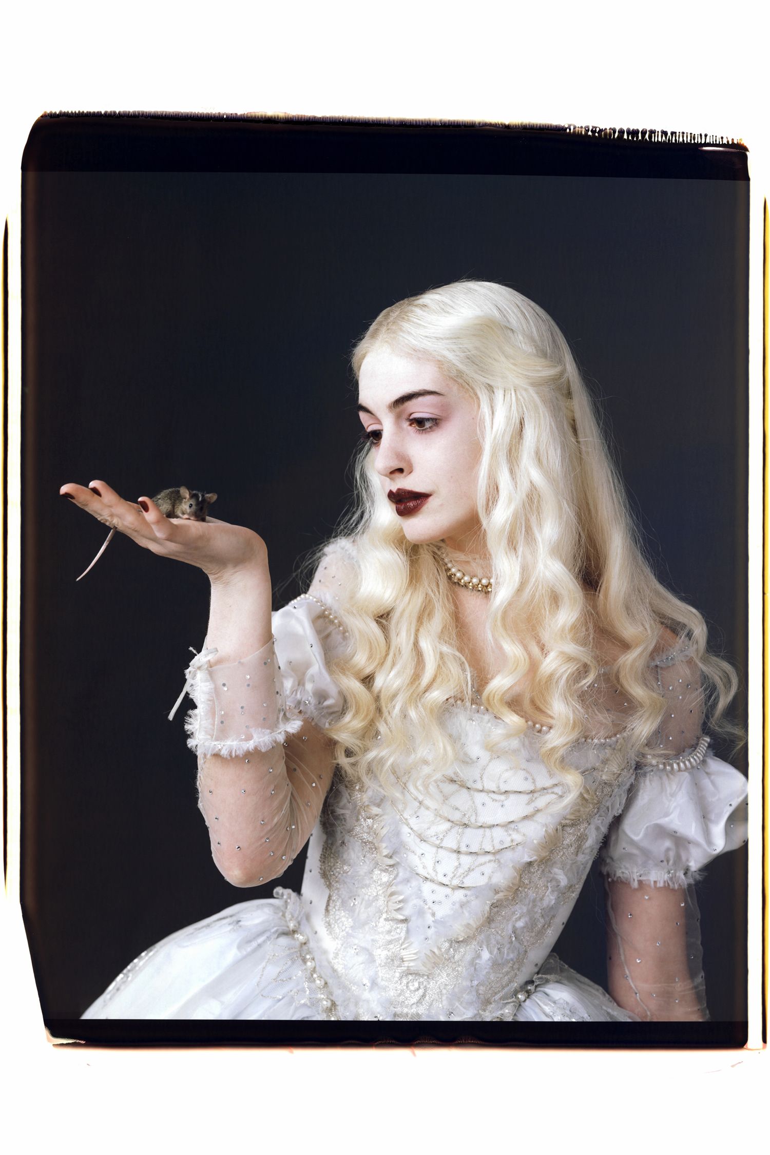 Anne Hathaway's White Queen from Tim Burton's Alice in Wonderland
