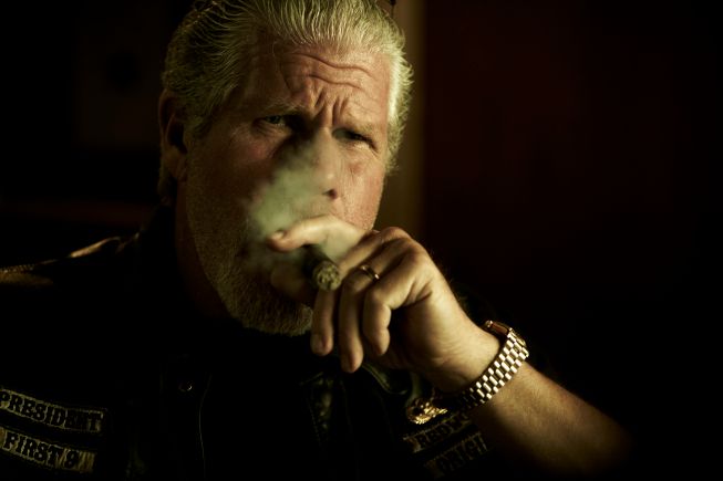 Ron Perlman discusses Sons of Anarchy Season 4I recently had the privilege of speaking with {0}, who is promoting the theatrical release of the stylized action movie {1}, which hits theaters on September 30 and is currently available on VOD formats. We also spoke about his hit FX series {2}, which is currently airing new {3} episodes on Tuesday nights at 10 PM ET. Here's what the actor who plays Clay Morrow had to say about this season, and how long he wants the series to run for.