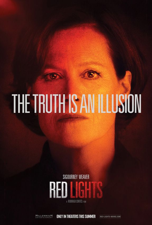 Red Lights Sigourney Weaver Character Poster