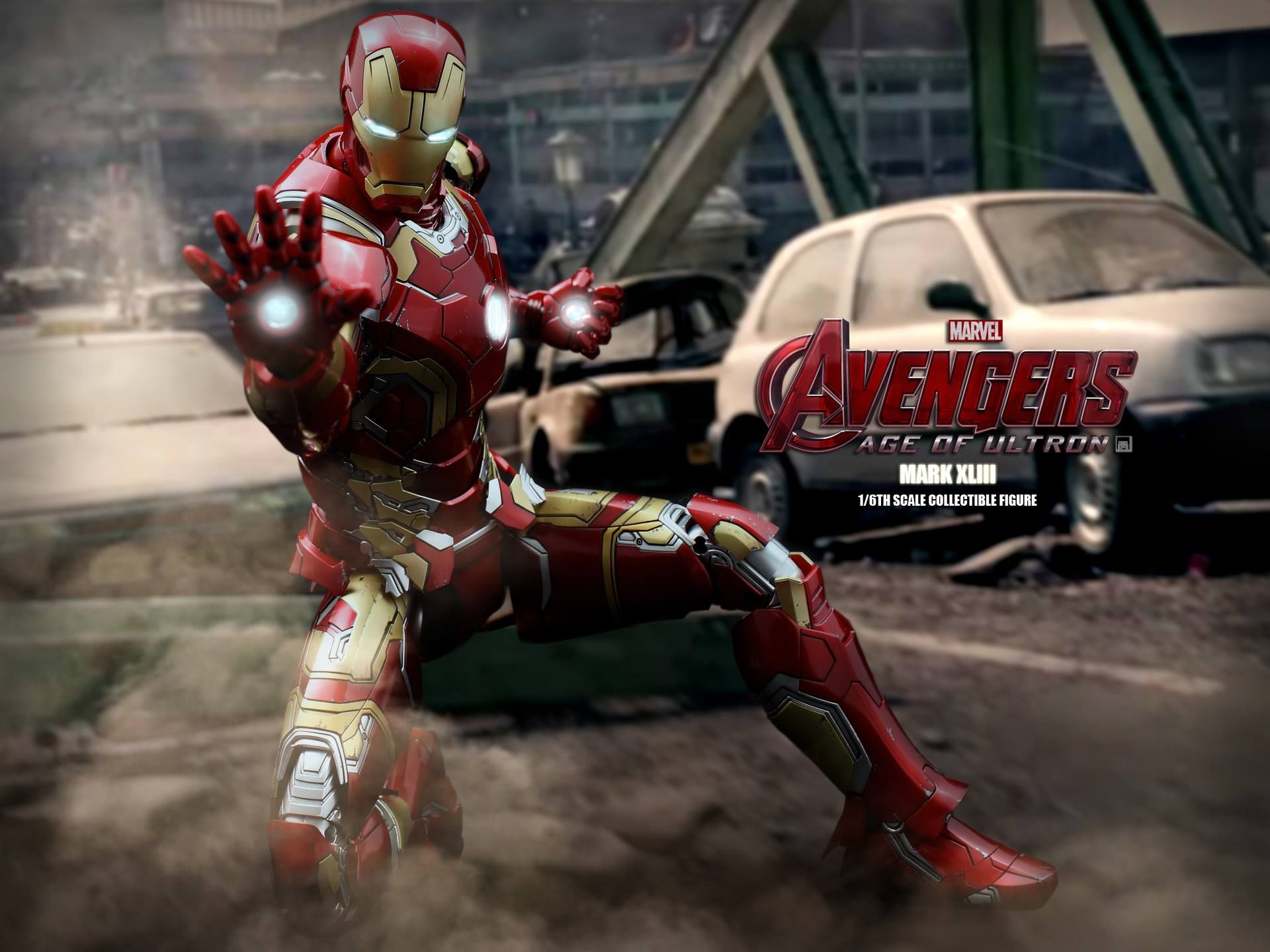 Avengers 2 Iron Man Mark XLIII Action Figure Photo 15