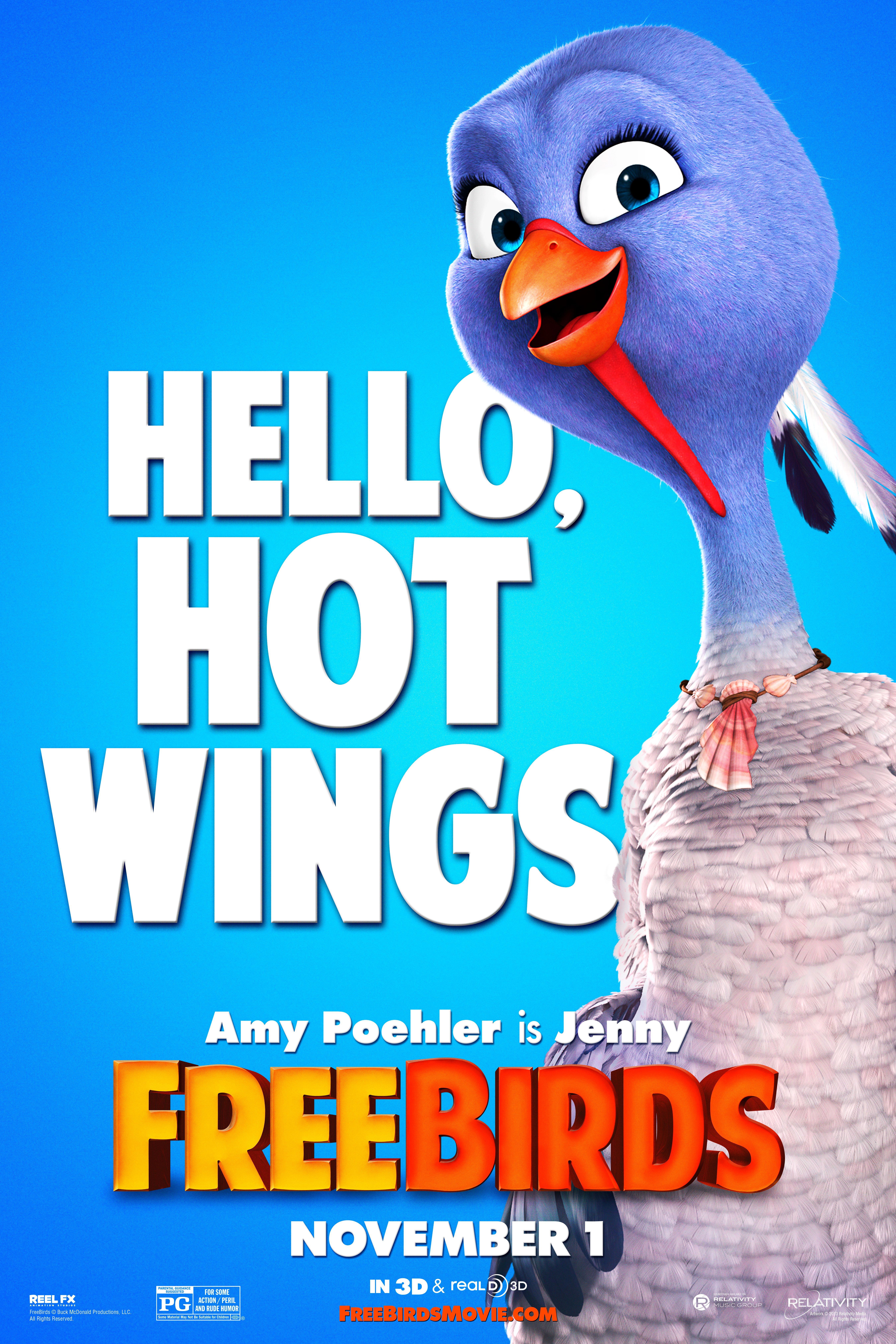 Free Birds Character Poster 3