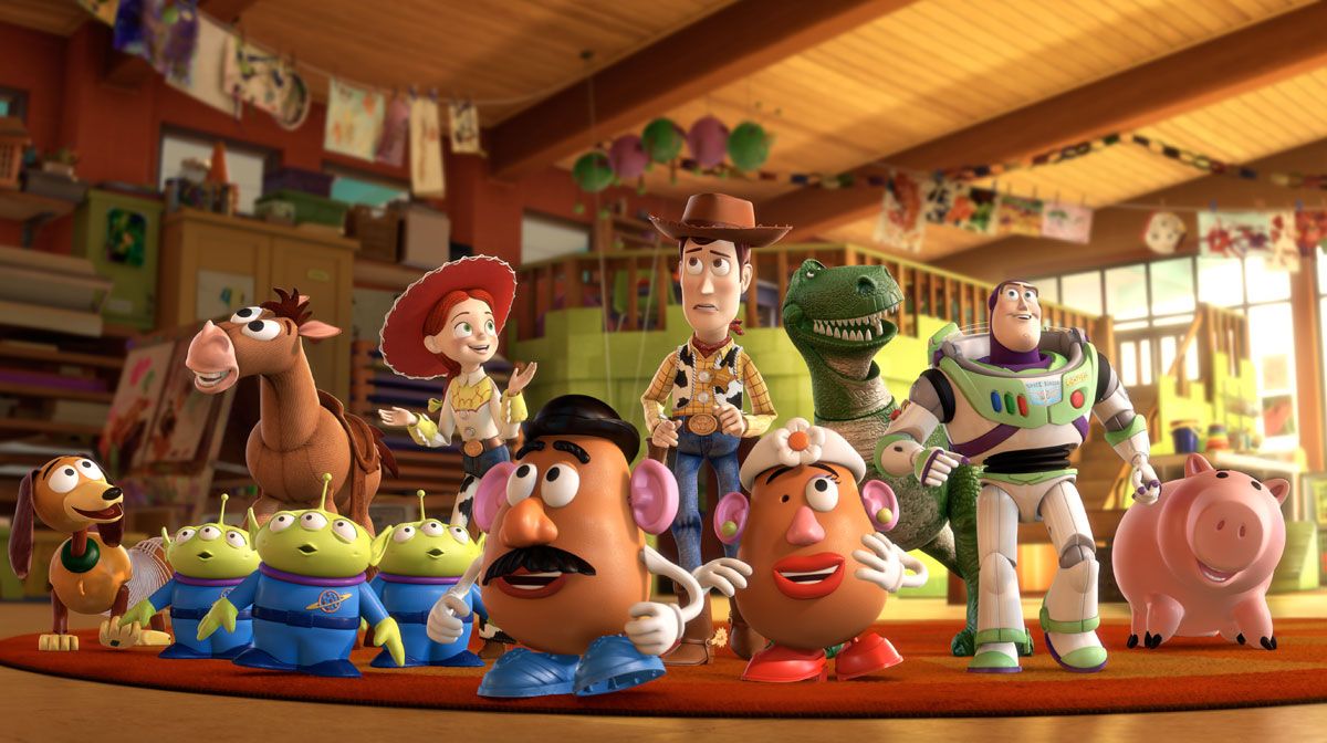 The characters of Toy Story 3