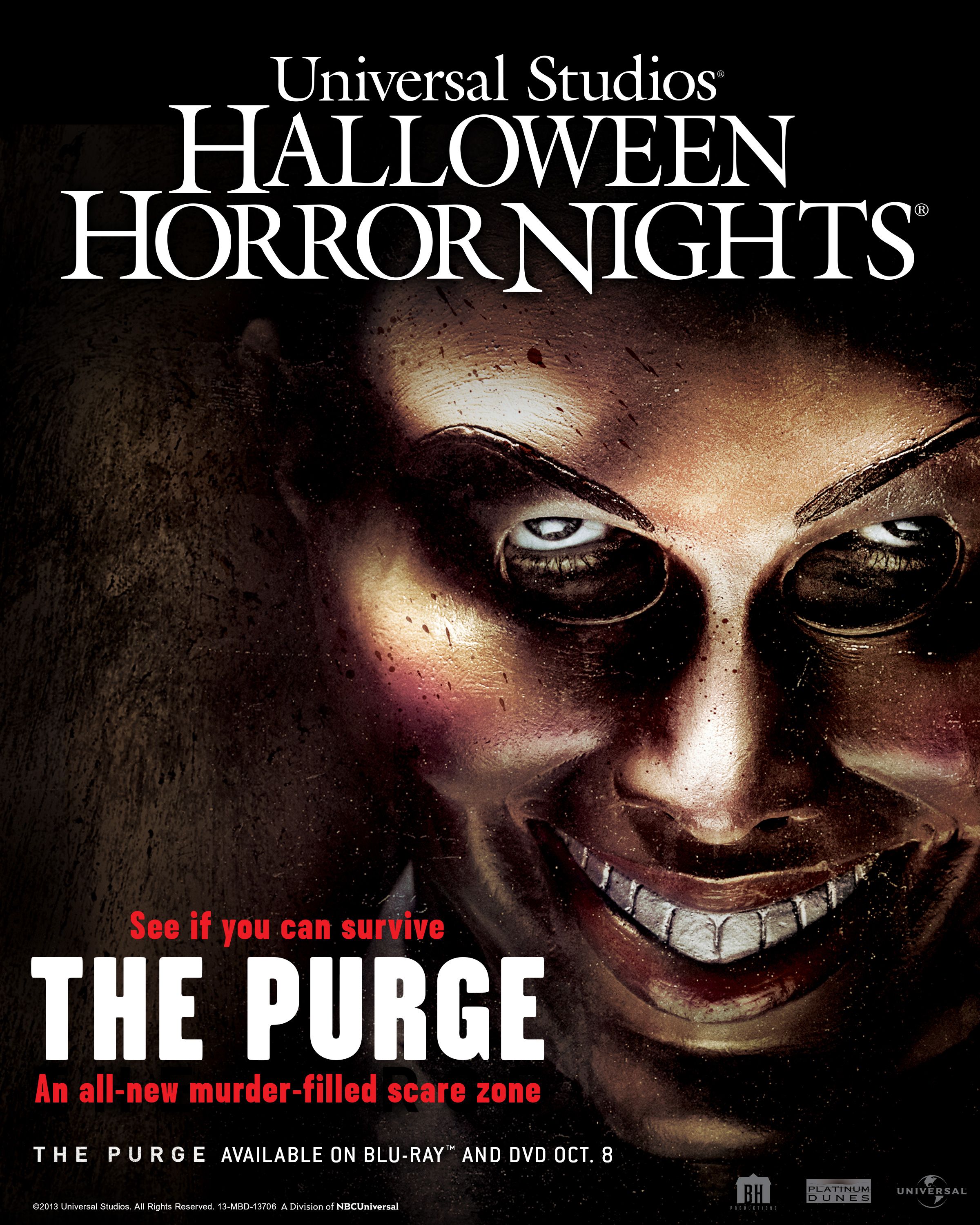 The PUrge Halloween Horror Nights Artwork