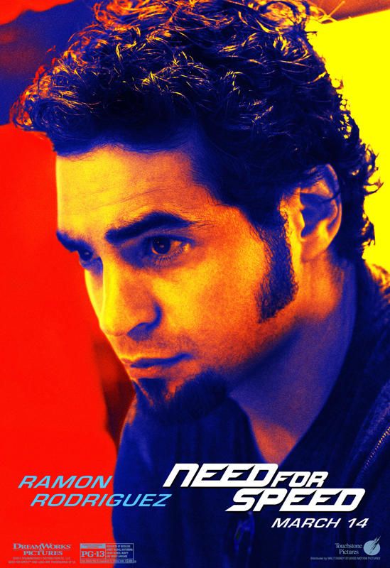 Need for Speed Ramon Rodriguez Character Poster