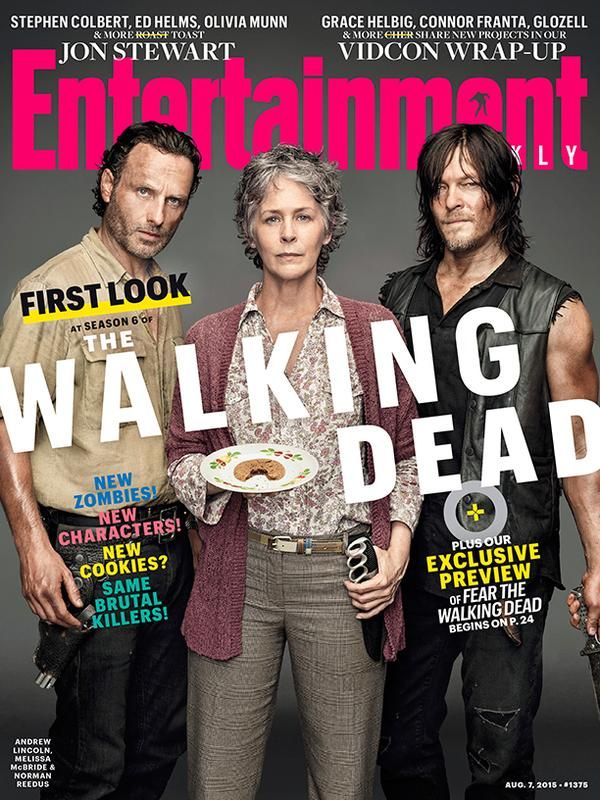 The Walking Dead EW Cover