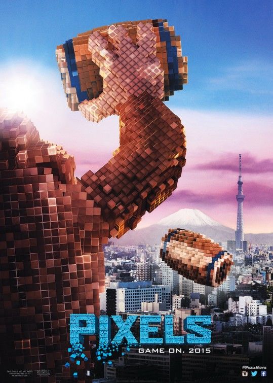 Pixels Donkey Kong Poster
