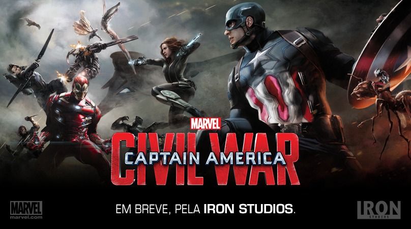 Captain Anerica Civil War Promo Art