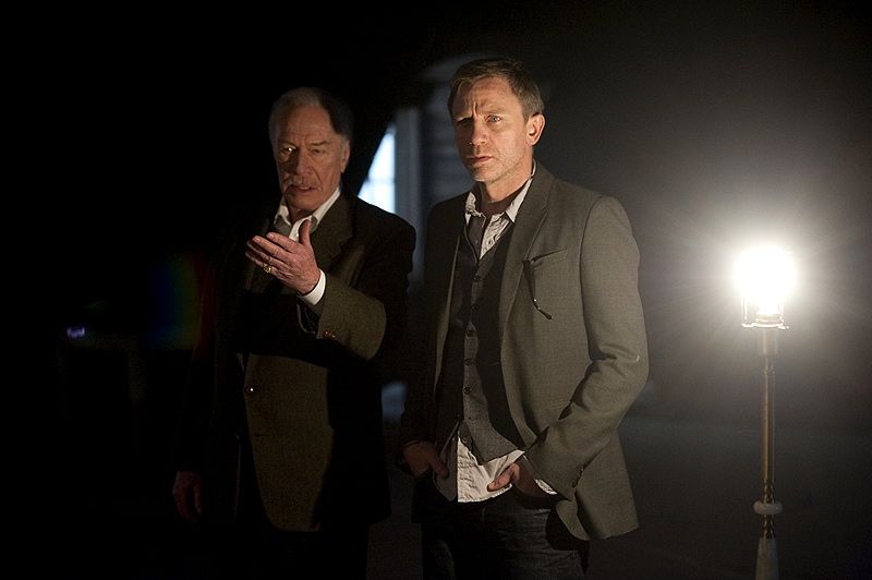 Christopher Plummer and Daniel Craig in The Girl with the Dragon Tattoo
