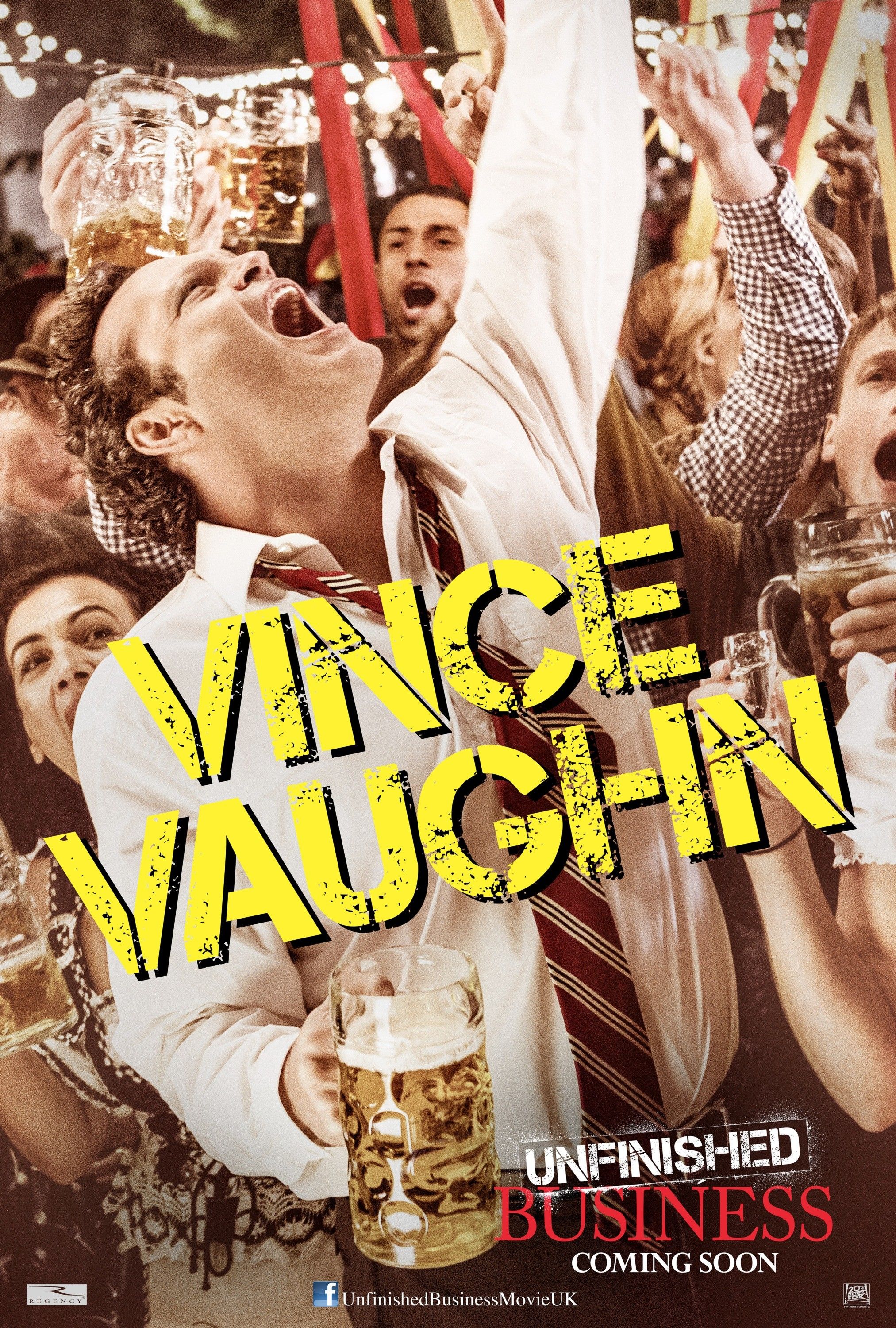 Unfinished Business Vince Vaughn Character Poster