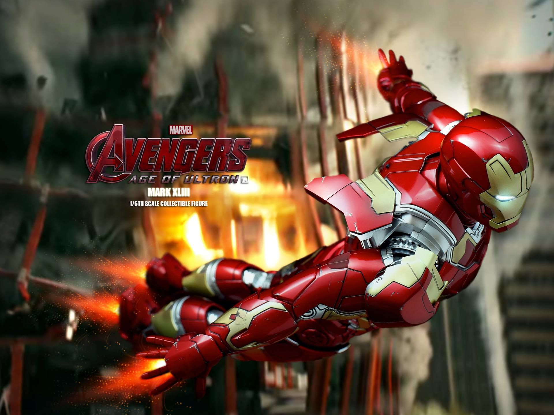 Avengers 2 Iron Man Mark XLIII Action Figure Photo 4