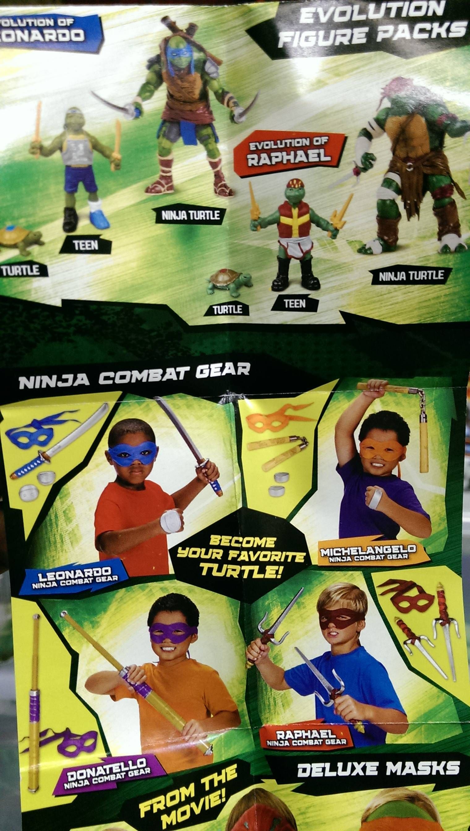 Teenage Mutant Ninja Turtles Evolution Figure Pack Photo #2