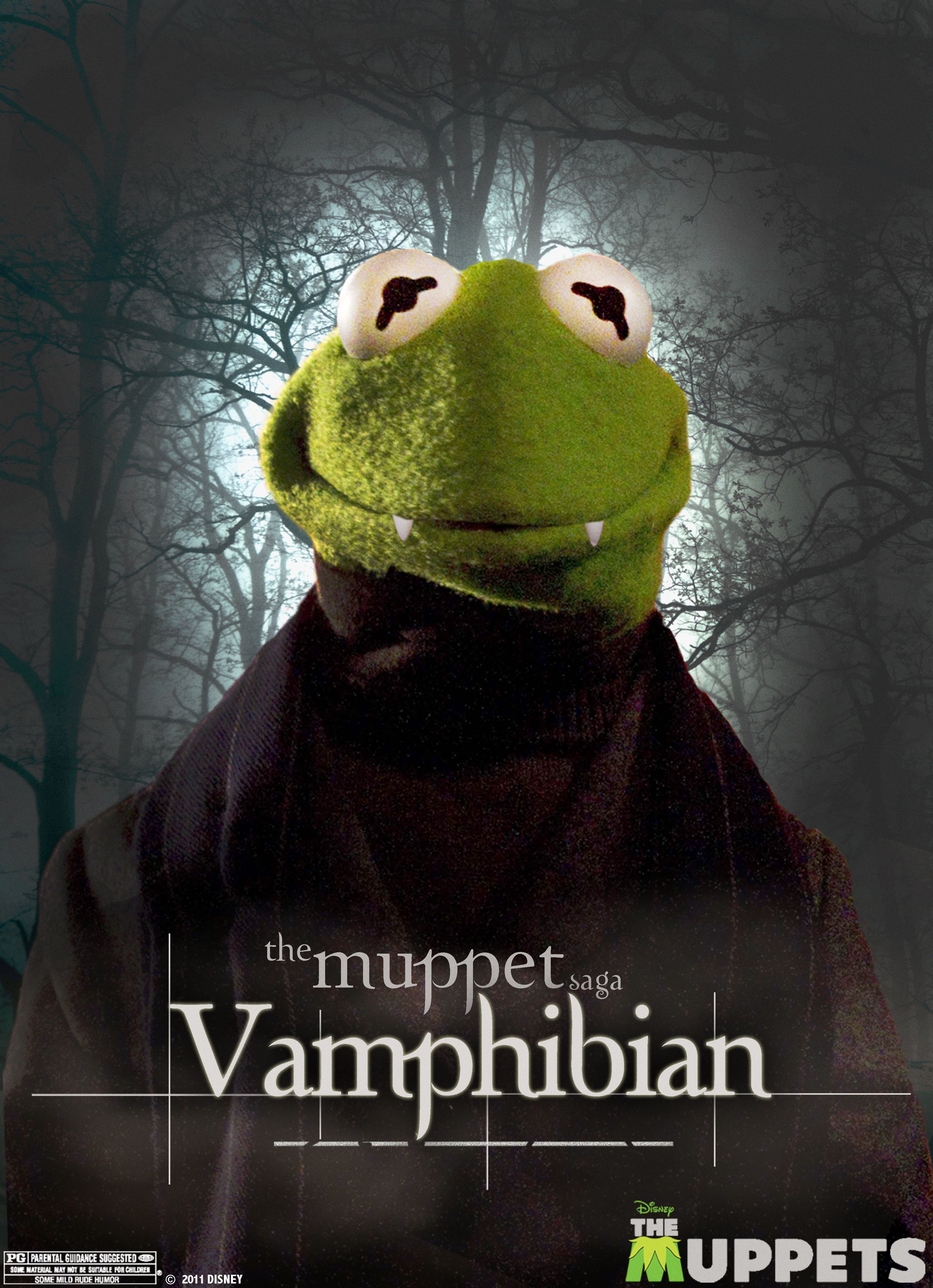 Vamphibian Muppets Poster