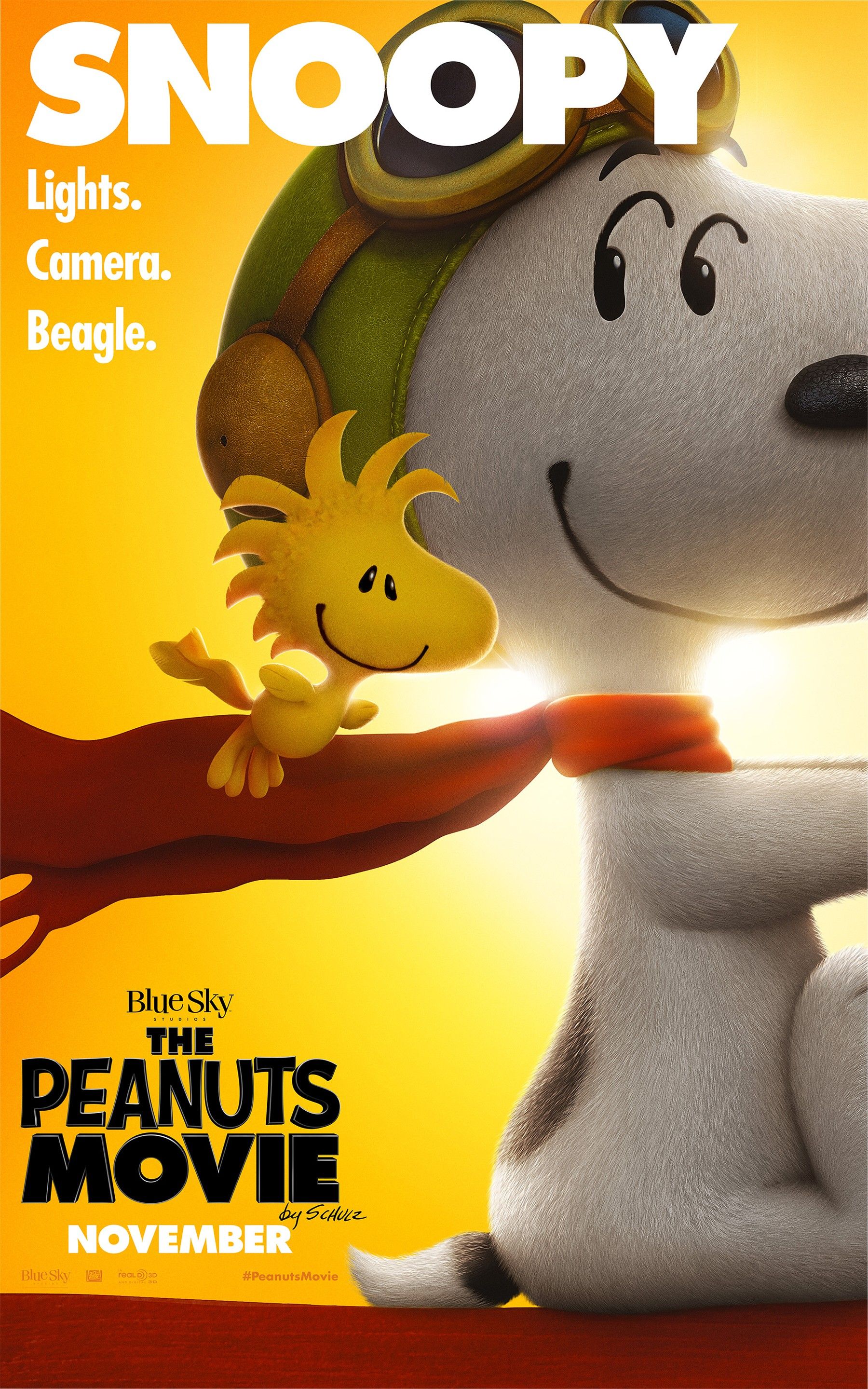 Peanuts Movie Snoopy Character Poster