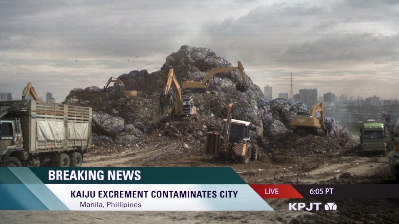 Pacific Rim Kaiju Excrement Contaminates City Photo