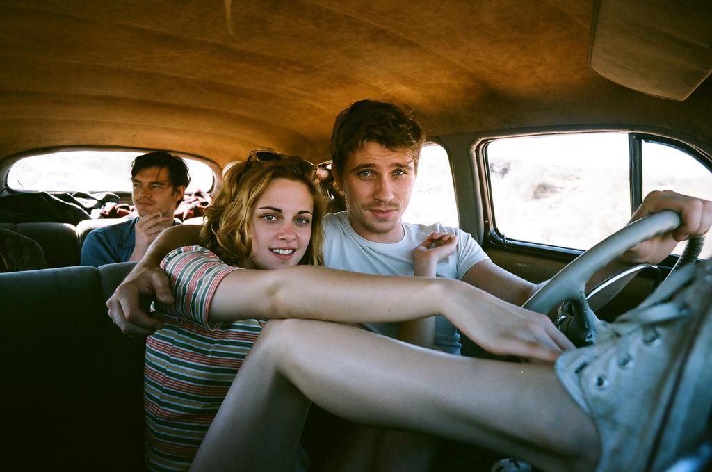 Kristen Stewart and Jack Kerouac in On The Road